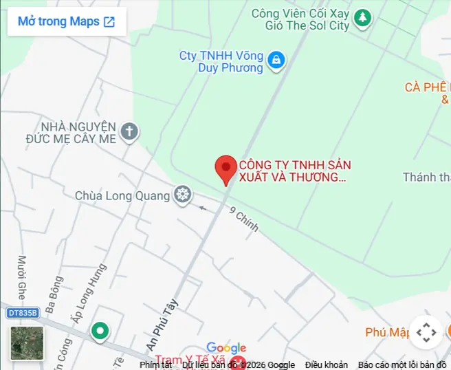 Bản đồ công ty Nguyễn Trắc
